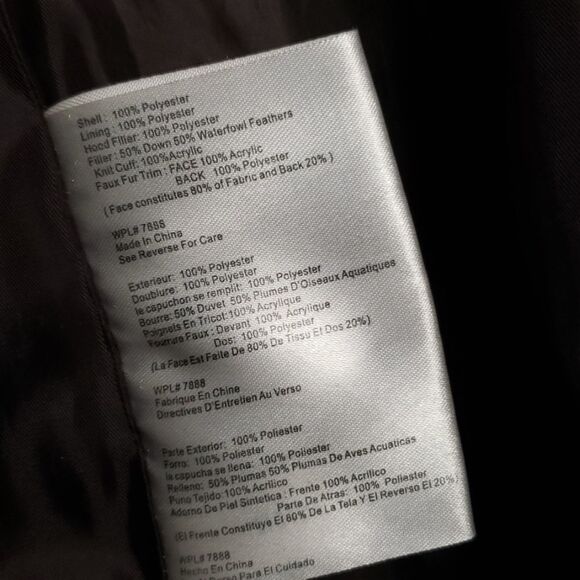 MICHAEL KORS DOWN FULL LENGTH JACKET SIZE SMALL - Picture 5 of 8